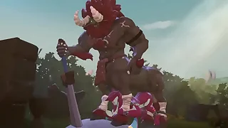 Sidon transmitted to zora regent get fuck by a lynel